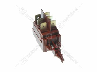 Кнопка сетевая (6 контактов) зам. 522004600, 92742816 стиральной машины